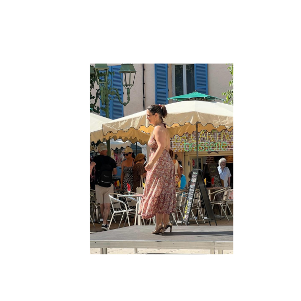 dame robe longue